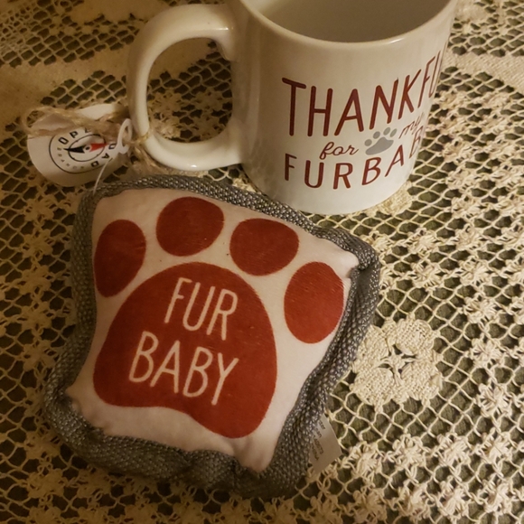 FurBaby Coffee Mug & Pet Toy - Picture 1 of 4